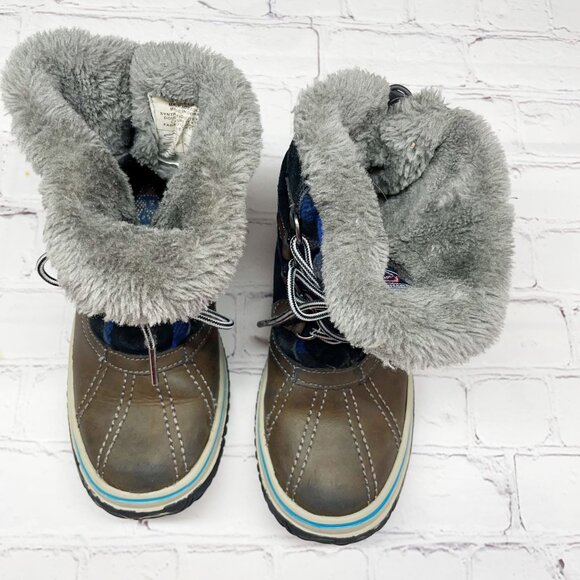 Pajar Canada Iceberg Faux Fur Waterproof Boot US Size 5 - 5.5 Black Brown Winter - Picture 7 of 12